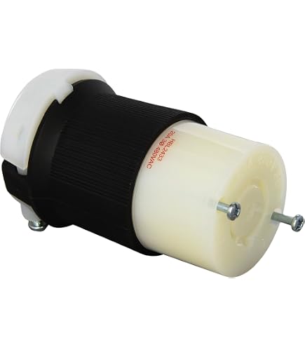 Amazon.com: Hubbell HBL2433 Locking Connector, 20 amp, 3 Phase